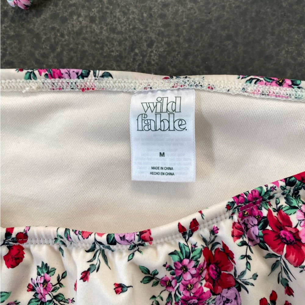 Target Floral Ruffle Bikini Set - Picture 4 of 6